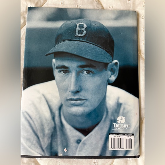 Book- A Splendid Life About the Legendary Baseball Player Ted Williams Used - Picture 2 of 3